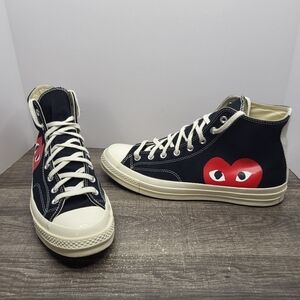 Converse High Comme Des Garcons Play Chuck Taylor Men’s Size 11